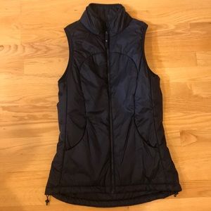 Black lululemon reversible vest